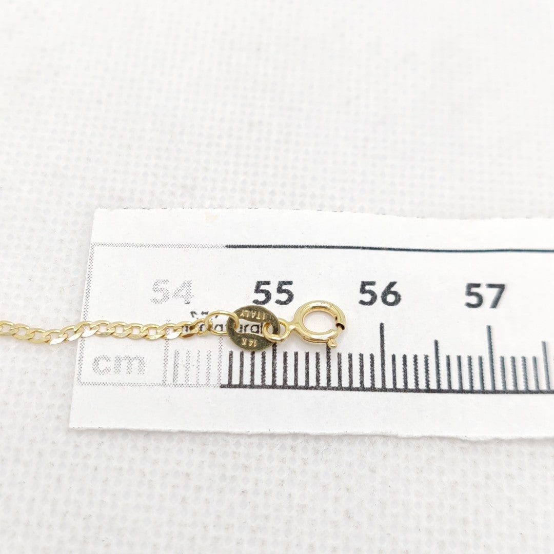 CADENAS BARBADA AMARILLA ORO 14K 2.1 (NUEVO)