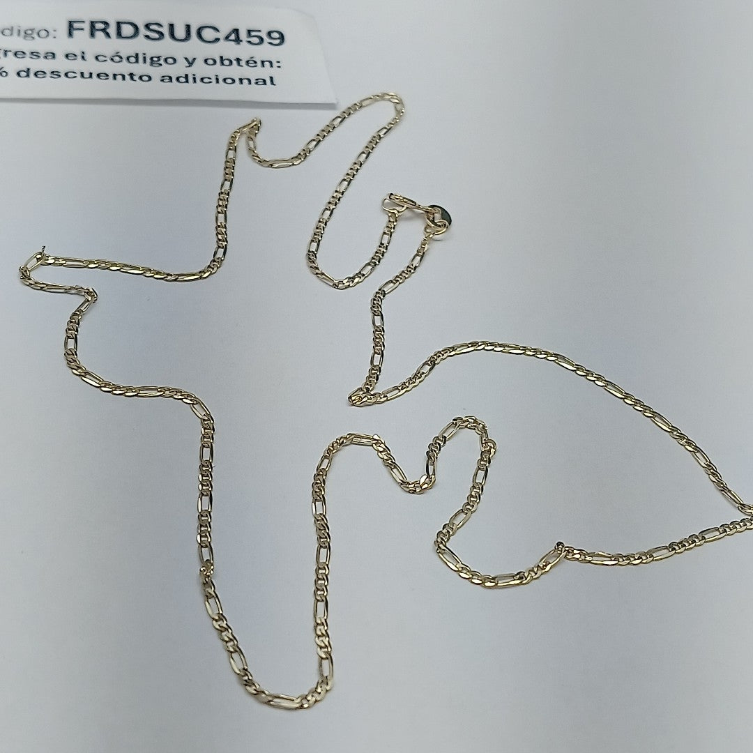 CADENAS CARTIER 3 1 AMARILLA ORO 14K 2.1 (NUEVO)