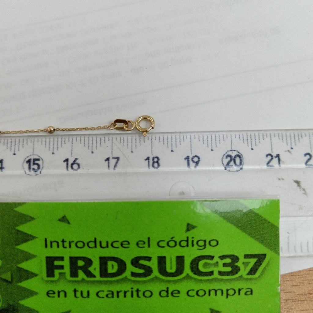 PULSERAS DAMA ORO 14K 0.8 (NUEVO)