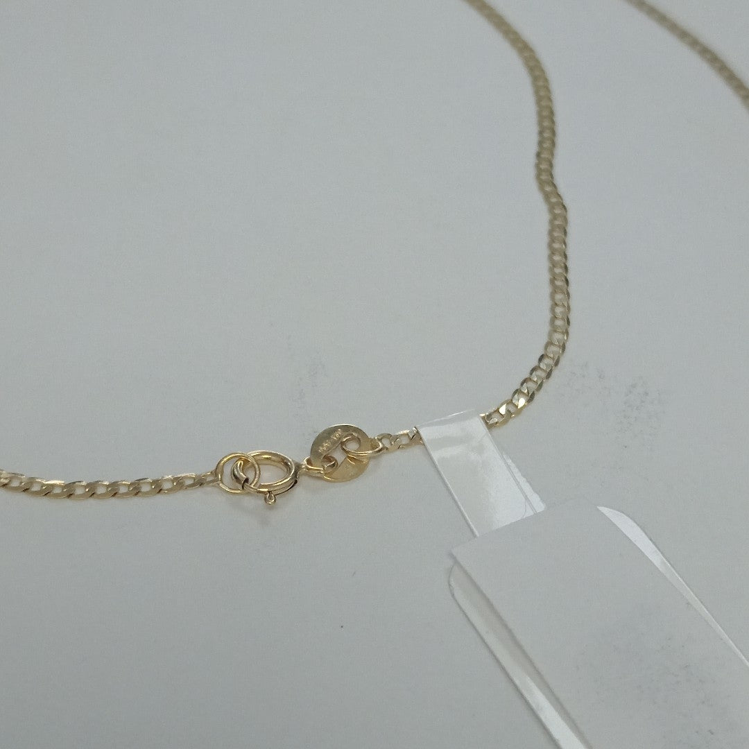CADENAS BARBADA AMARILLA ORO 14K 2.1 (NUEVO)