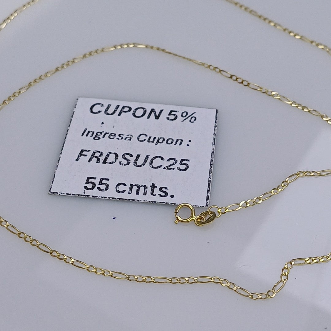 CADENA ORO 14 K 1.7 GRMS (SEMINUEVO)