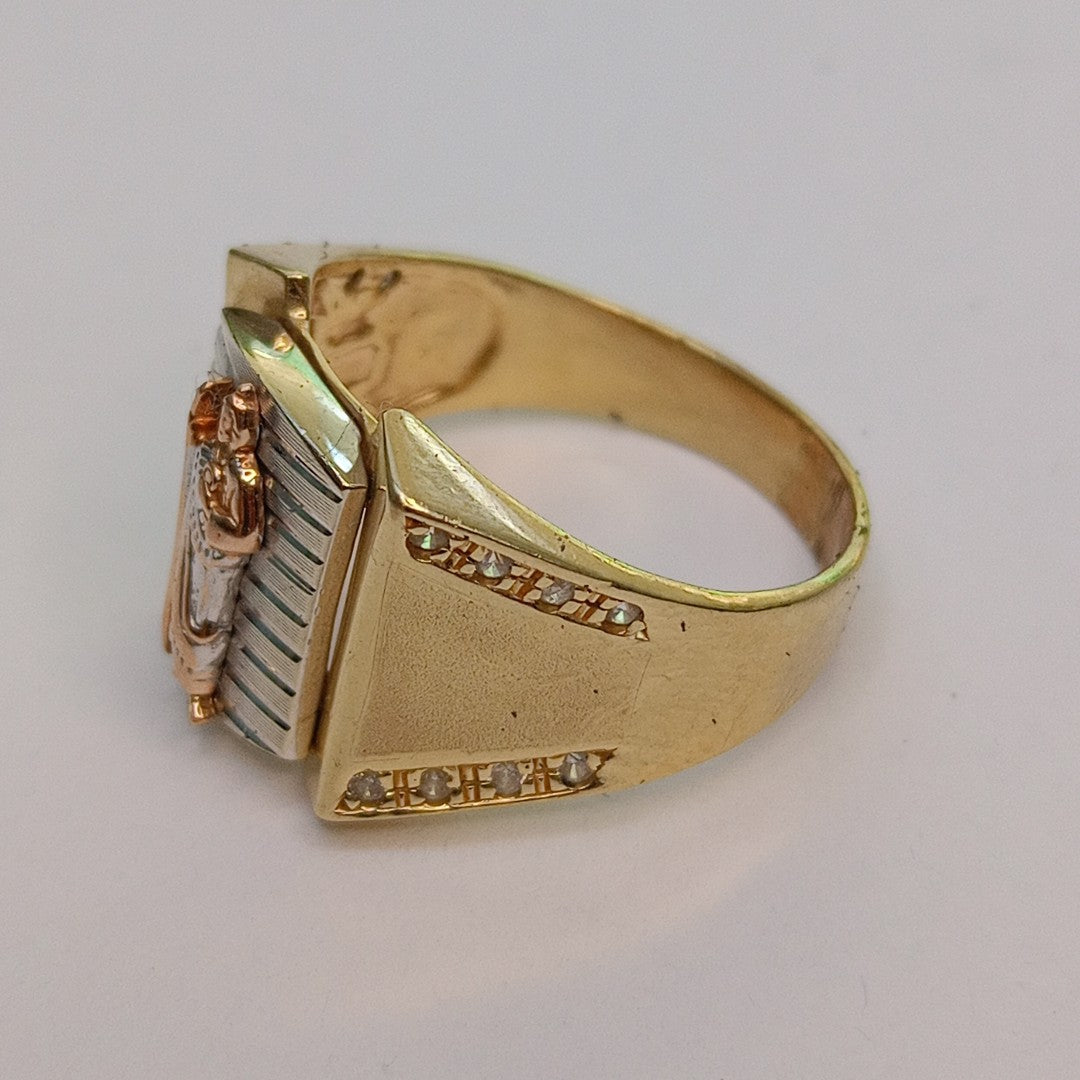 ANILLO ORO 14 K 7,40 GRMS (SEMINUEVO)
