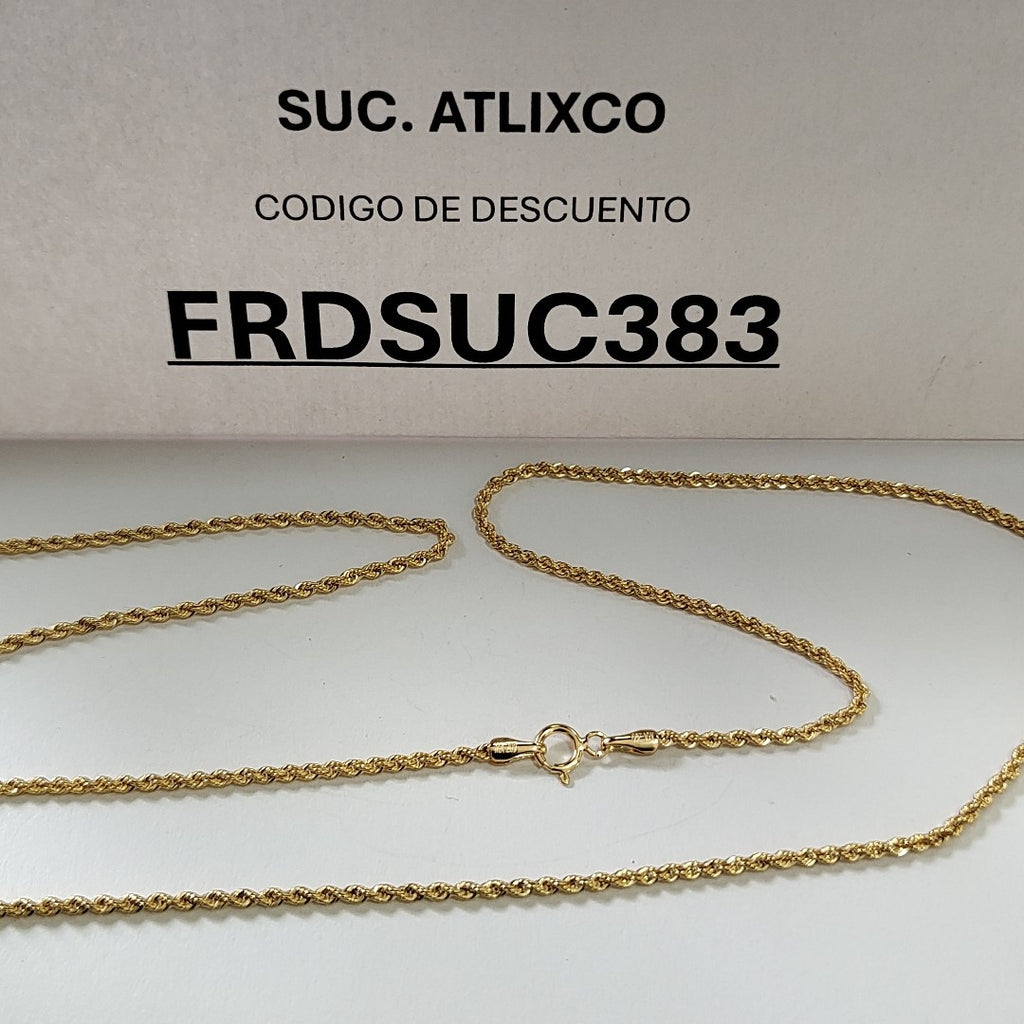 CADENAS TORSAL ORO 14K 1.6 (NUEVO)