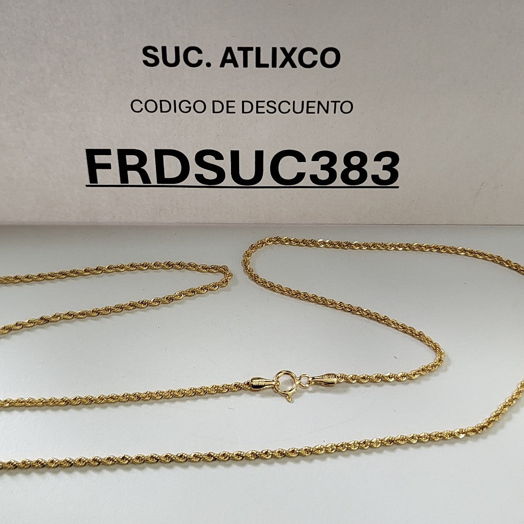 CADENAS TORSAL ORO 14K 1.6 (NUEVO)