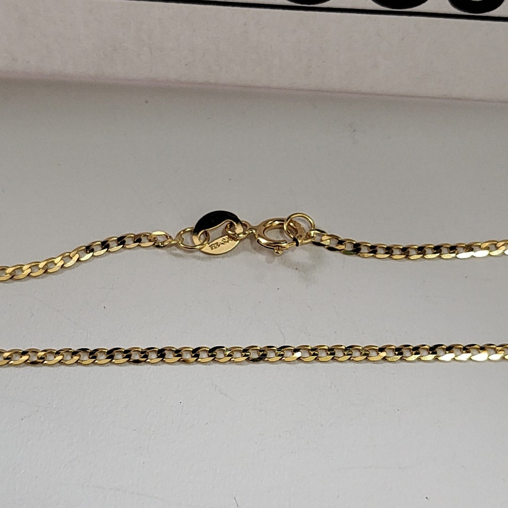 CADENAS BARBADA AMARILLA ORO 14K 2.1 (NUEVO)