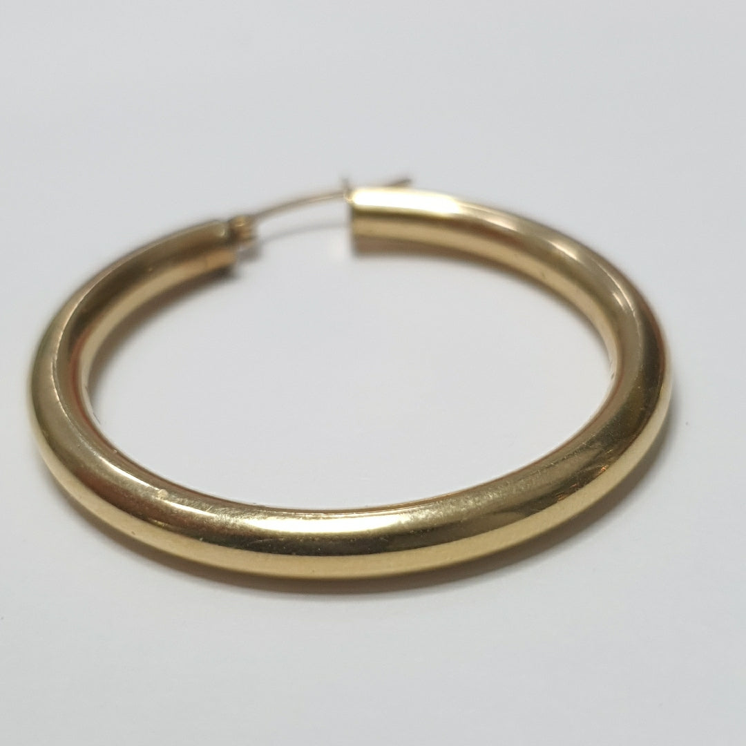 ARRACADAS PAR ORO 14 K 4.9 GRMS (SEMINUEVO)