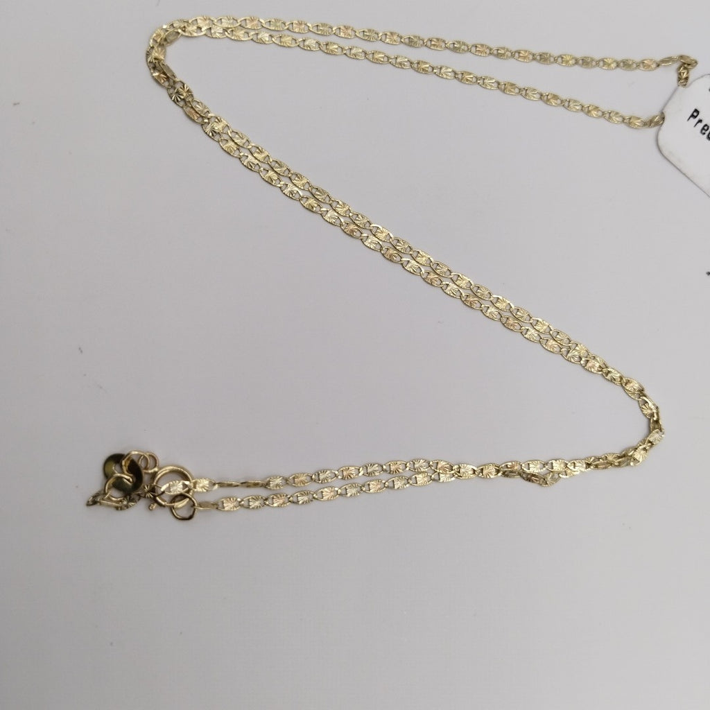 CADENA TEJIDO MARINERO 1.91GR 50 CM (NUEVO)