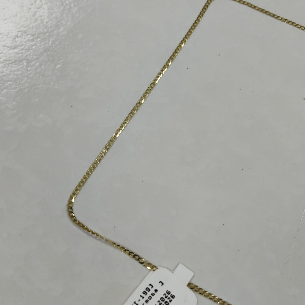 CADENAS BARBADA AMARILLA ORO 14K 2.1 (NUEVO)