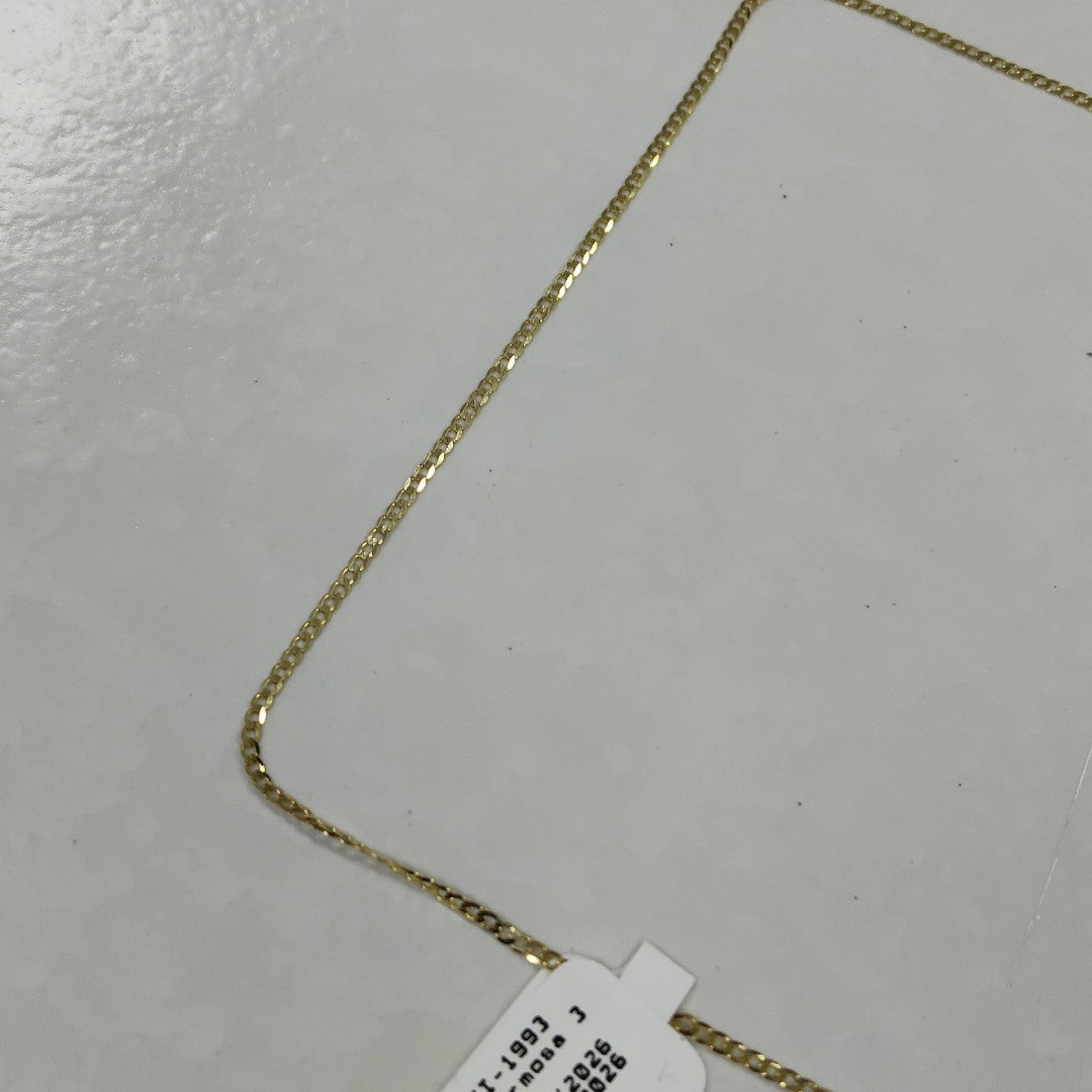 CADENAS BARBADA AMARILLA ORO 14K 2.1 (NUEVO)