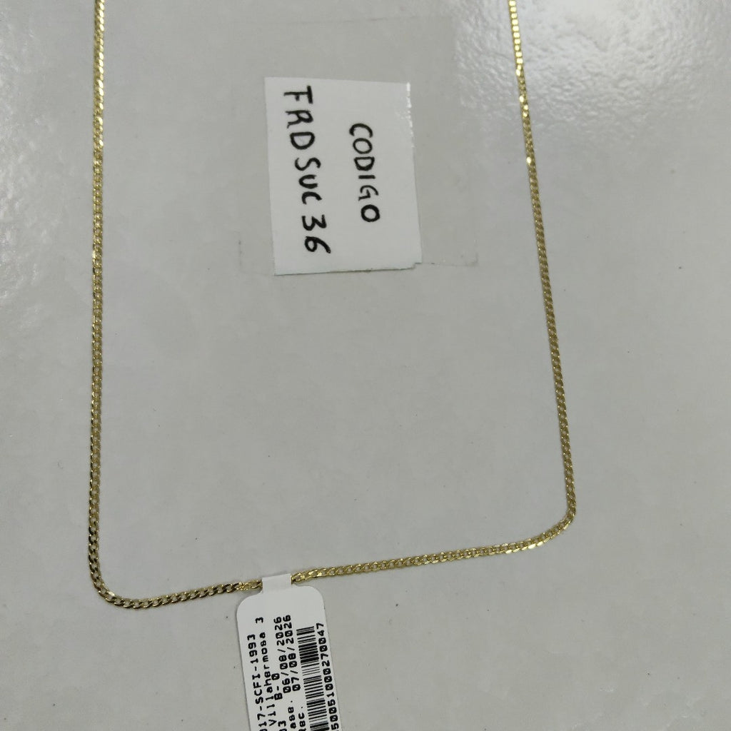 CADENAS BARBADA AMARILLA ORO 14K 2 (NUEVO)