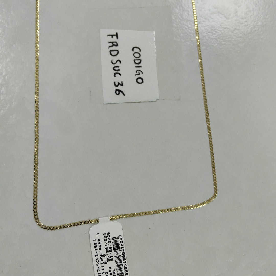 CADENAS BARBADA AMARILLA ORO 14K 2 (NUEVO)