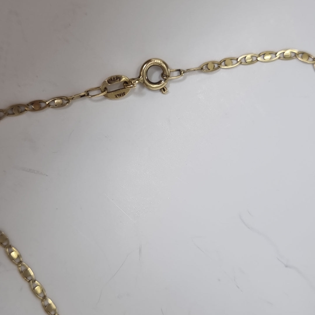 CADENA ORO 14 K 2.2 GRMS (SEMINUEVO)