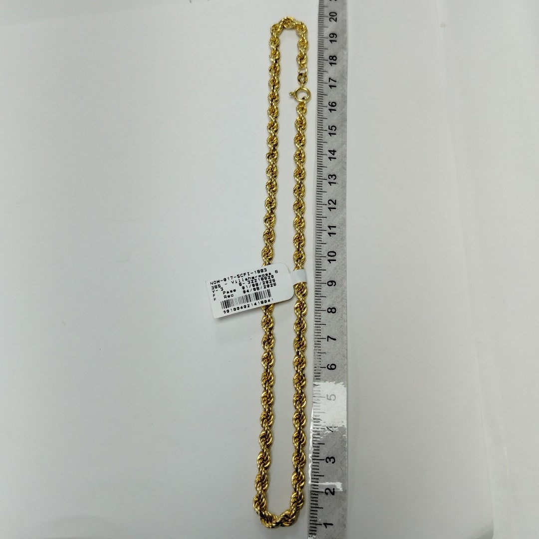 CADENA ORO 18 K 10.7 GRMS (SEMINUEVO)