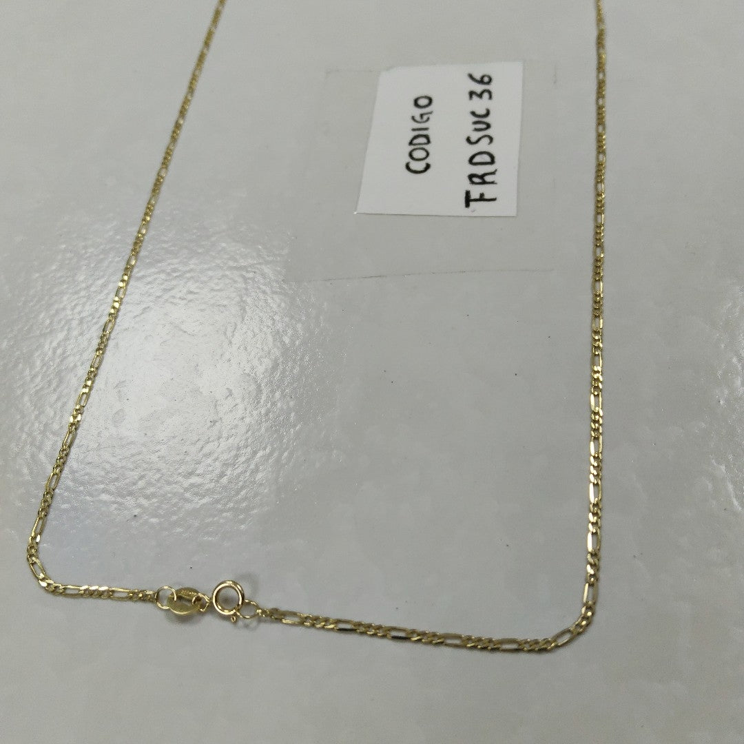 CADENAS CARTIER 3 1 AMARILLA ORO 14K 2 (NUEVO)