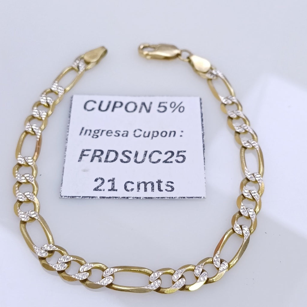 PULSERA ORO 14 K 9.7 GRMS (SEMINUEVO)