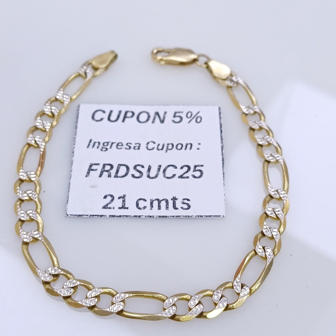 PULSERA ORO 14 K 9.7 GRMS (SEMINUEVO)