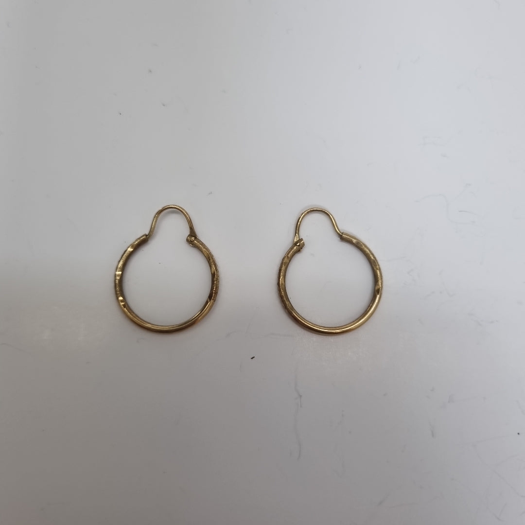 ARRACADAS PAR ORO 10 K 1,80 GRMS (SEMINUEVO)