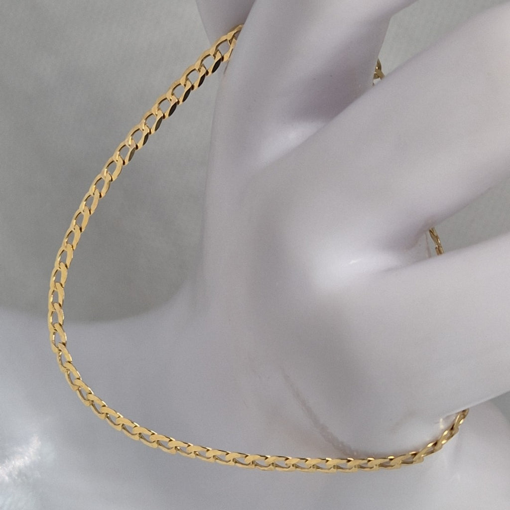 PULSERAS DAMA BARBADA AMARILLA ORO 14K 2.4 (NUEVO)