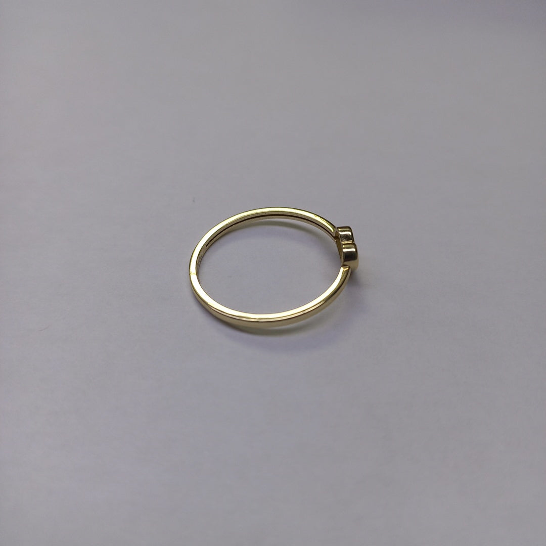 ANILLOS ANILLITO FIG CORAZON 10K TALLA 8 1.2 GR (NUEVO)