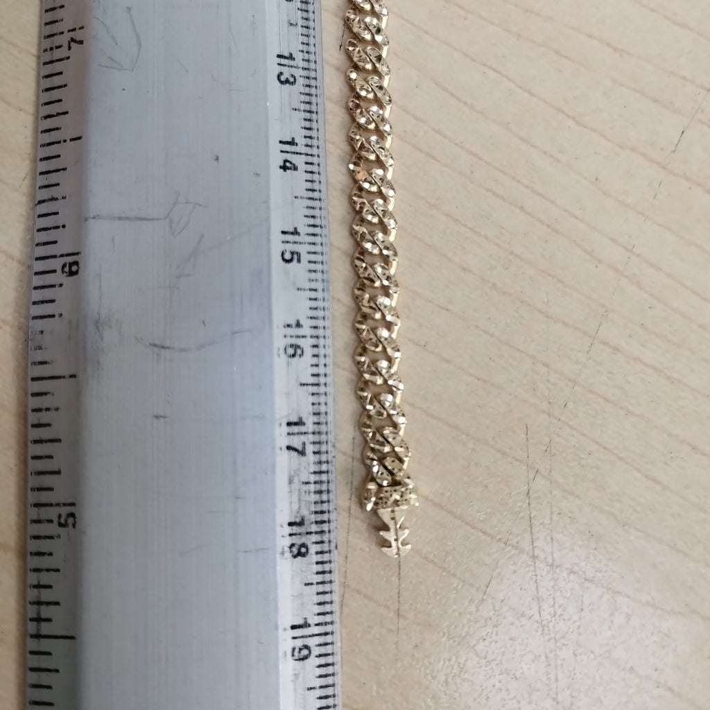 PULSERA MONACO ORO 14K 5.2 (NUEVO)