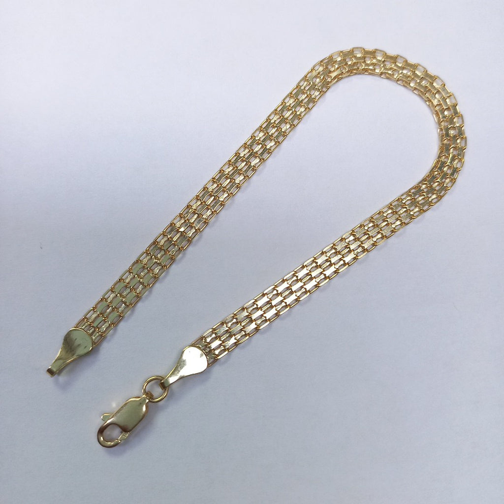PULSERA ESPECIAL 10K 18 CM 3.8 GR (NUEVO)