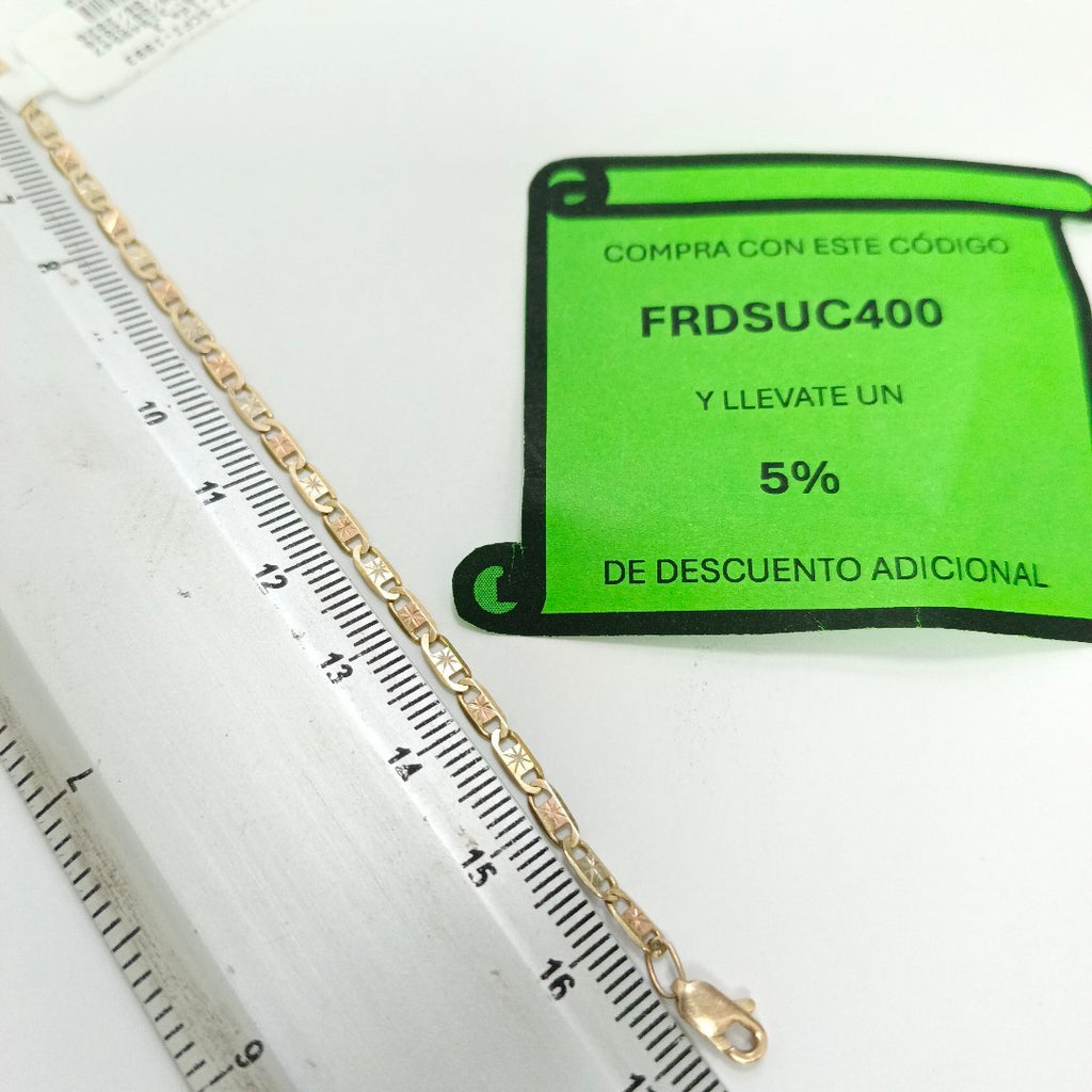 PULSERA ORO 10 K 1.8 GRMS (SEMINUEVO)