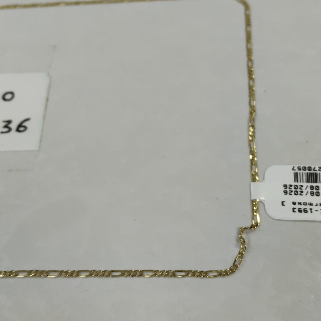 CADENAS CARTIER 3 1 AMARILLA ORO 14K 2.1 (NUEVO)