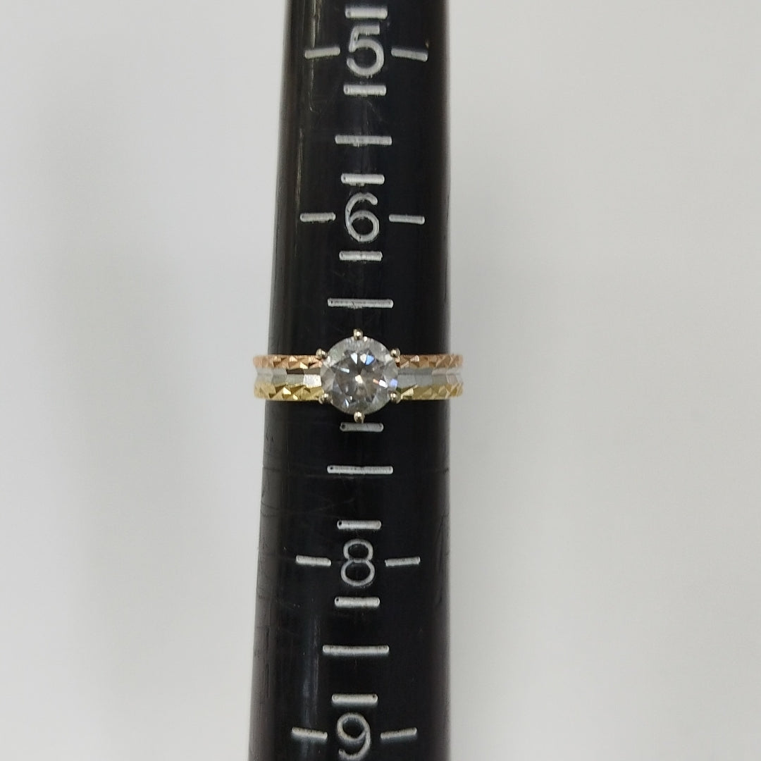 ANILLO ORO 10 K 3,60 GRMS (SEMINUEVO)