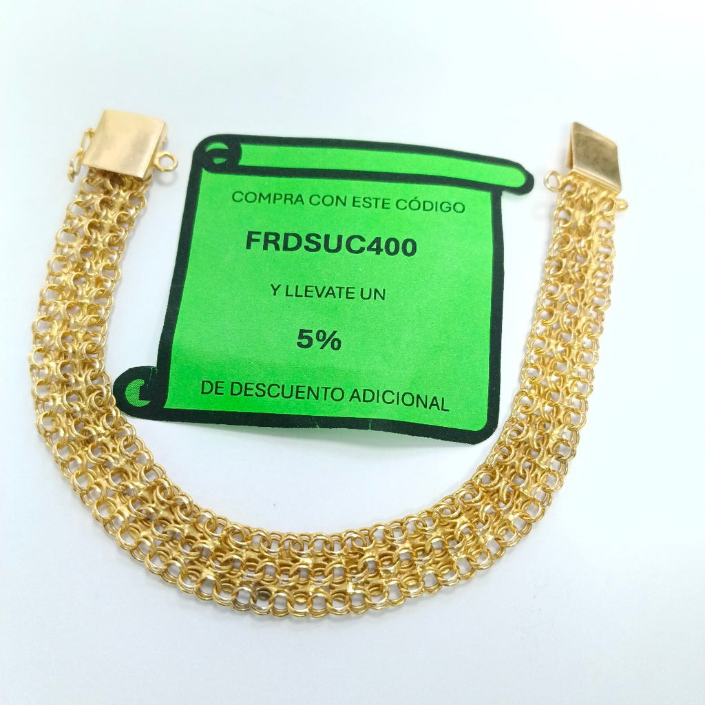 PULSERA ORO 8 K 16 GRMS (SEMINUEVO)