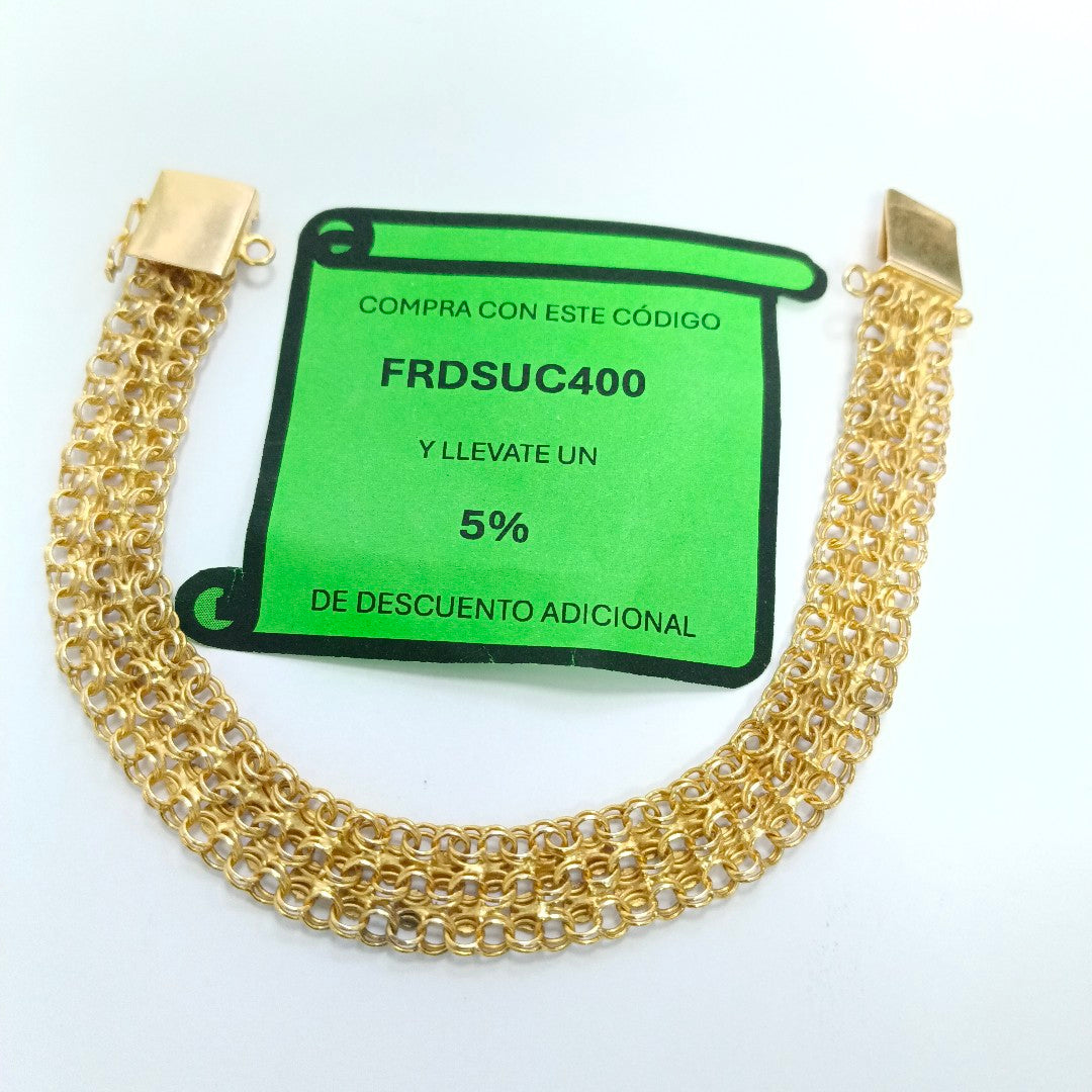 PULSERA ORO 8 K 16 GRMS (SEMINUEVO)