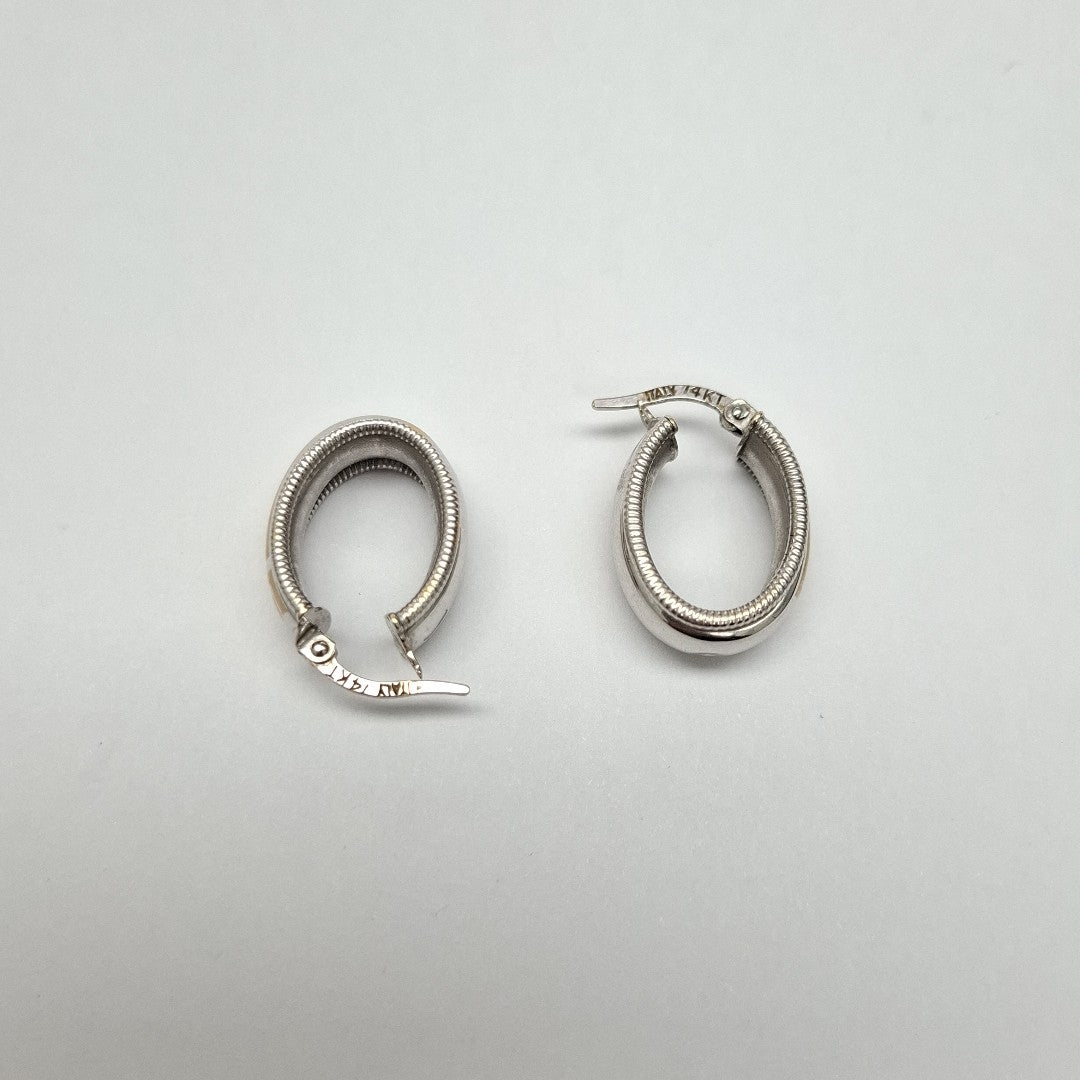 ARETES PAR ORO 14 K 4,10 GRMS (SEMINUEVO)