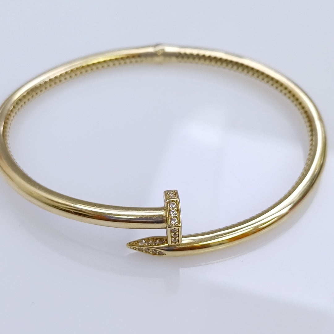PULSERA RIGIDA ORO 14 K 12.2 GRMS (SEMINUEVO)