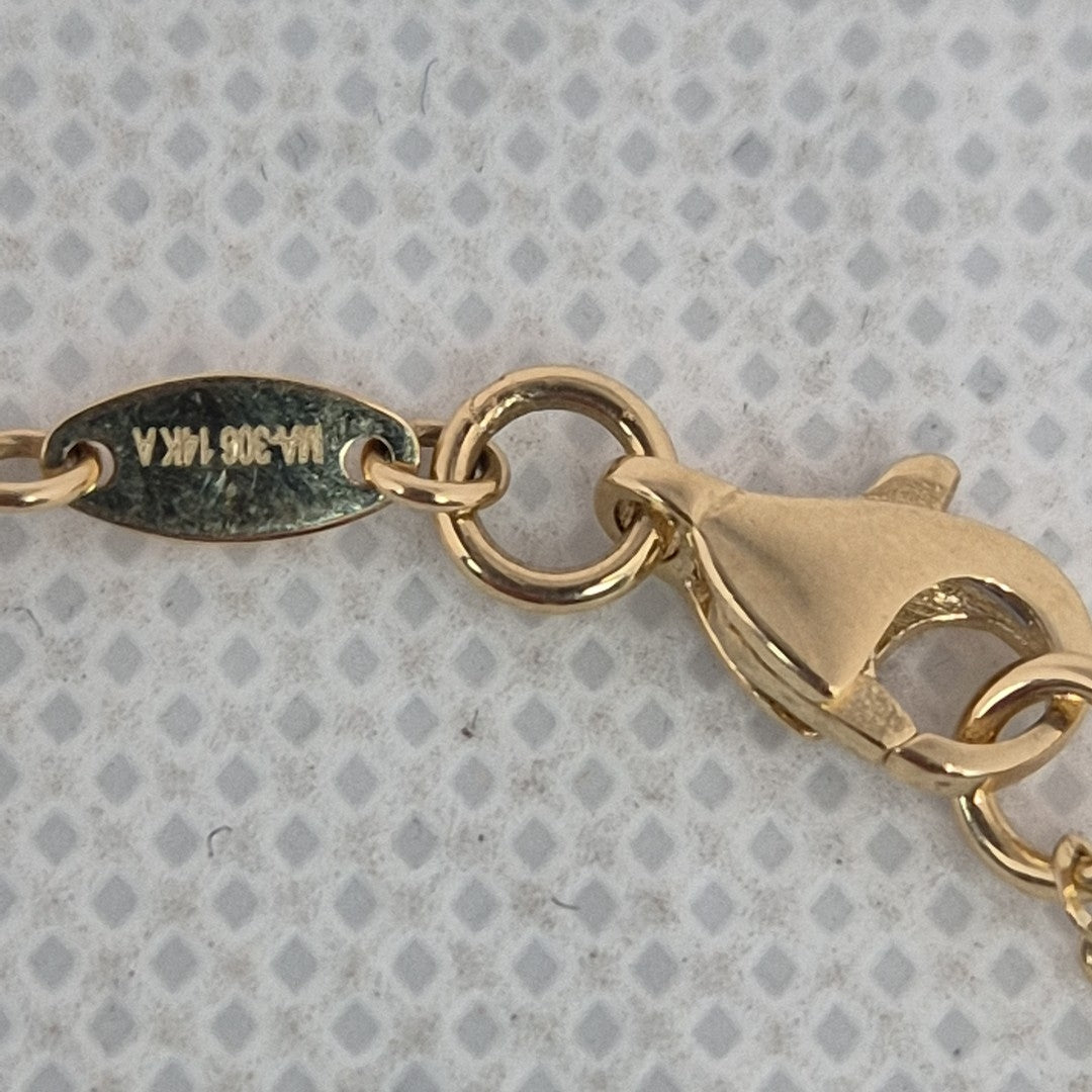 PULSERAS DAMA ORO 14K 1.6 (NUEVO)