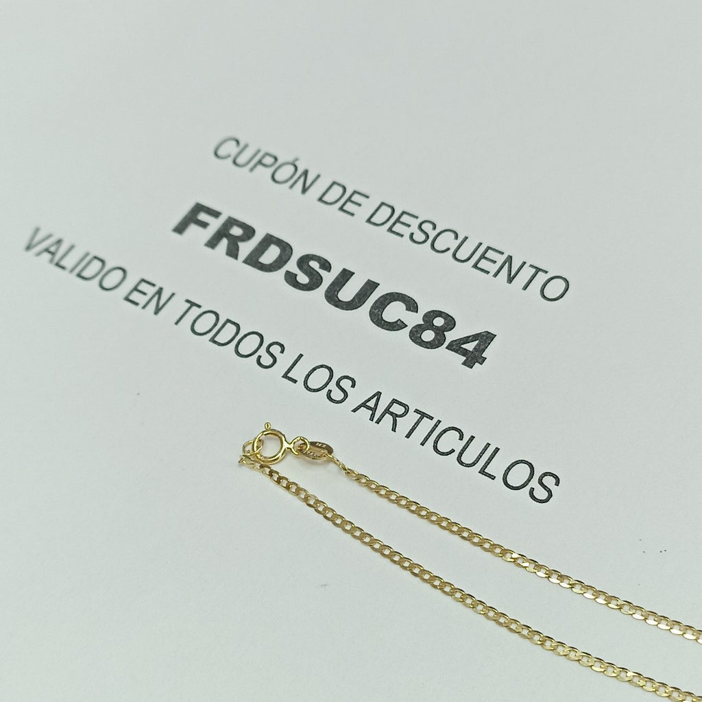 CADENAS BARBADA AMARILLA ORO 14K 2.1 (NUEVO)