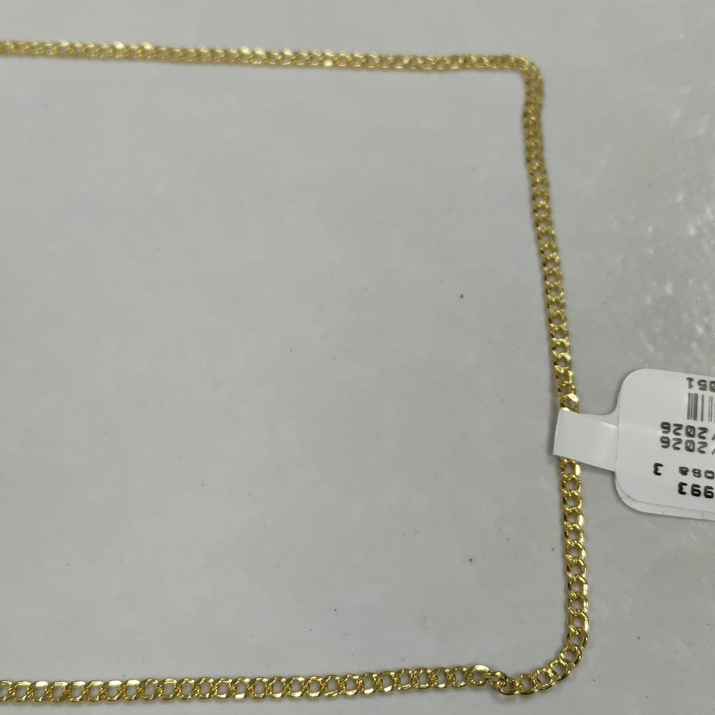 CADENAS BARBADA AMARILLA ORO 14K 2.1 (NUEVO)