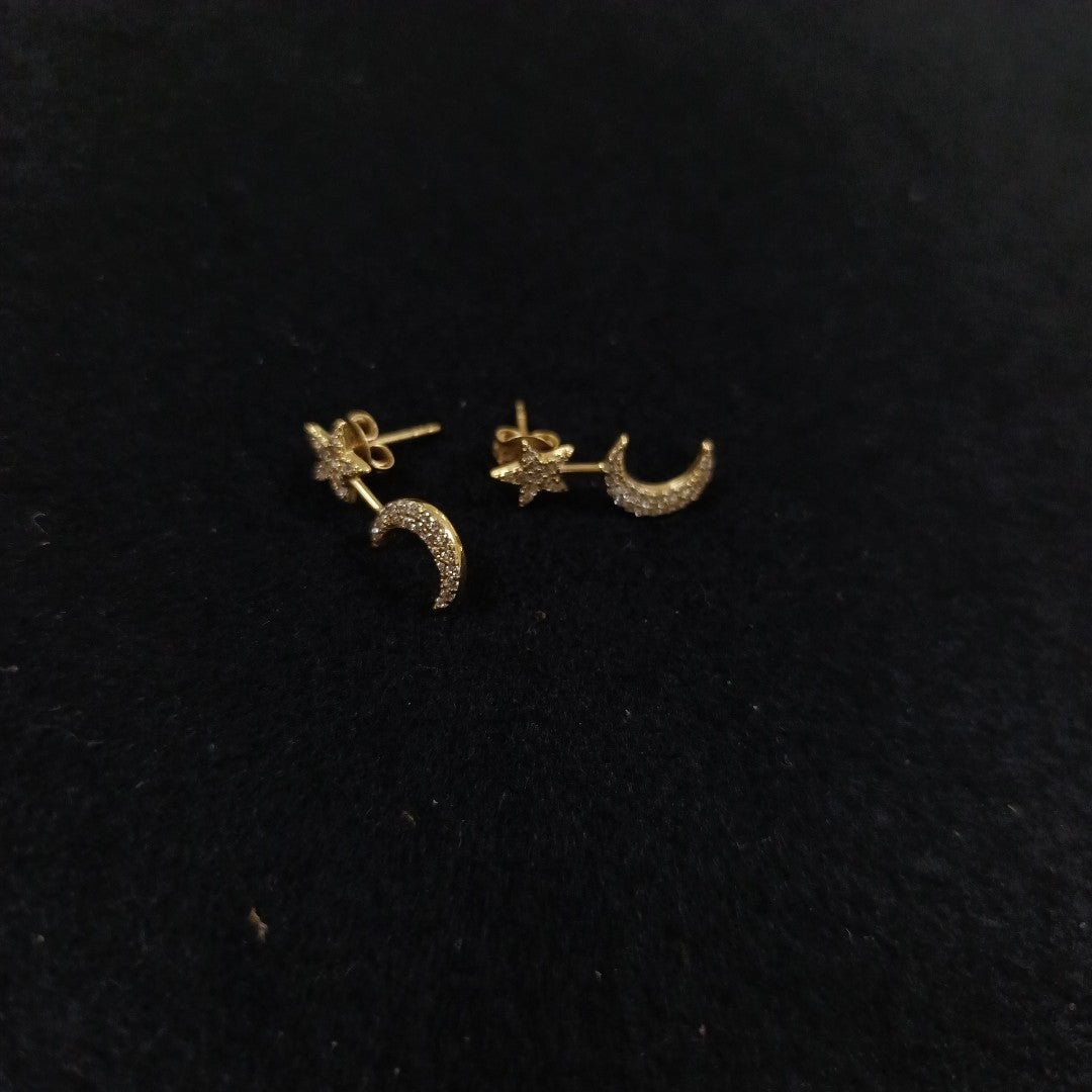BROQUELES PAR ORO 14 K 1.8 GRMS (SEMINUEVO)