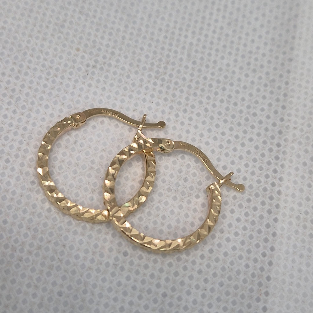 ARRACADAS ORO 14K 1.2 (NUEVO)