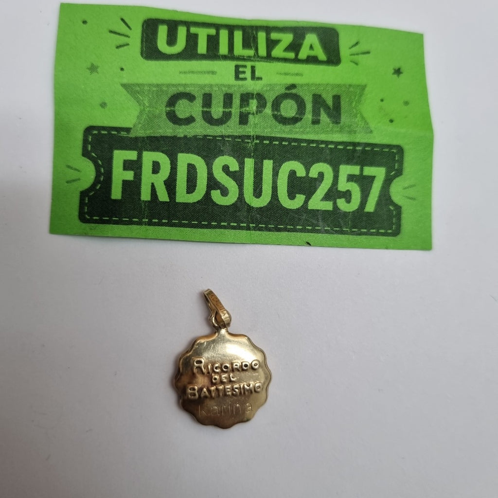 DIJE ORO 14 K 1.5 GRMS (SEMINUEVO)