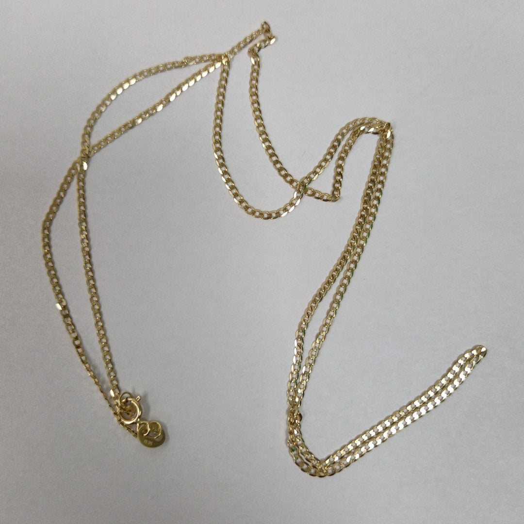 CADENAS BARBADA AMARILLA ORO 14K 2.1 (NUEVO)