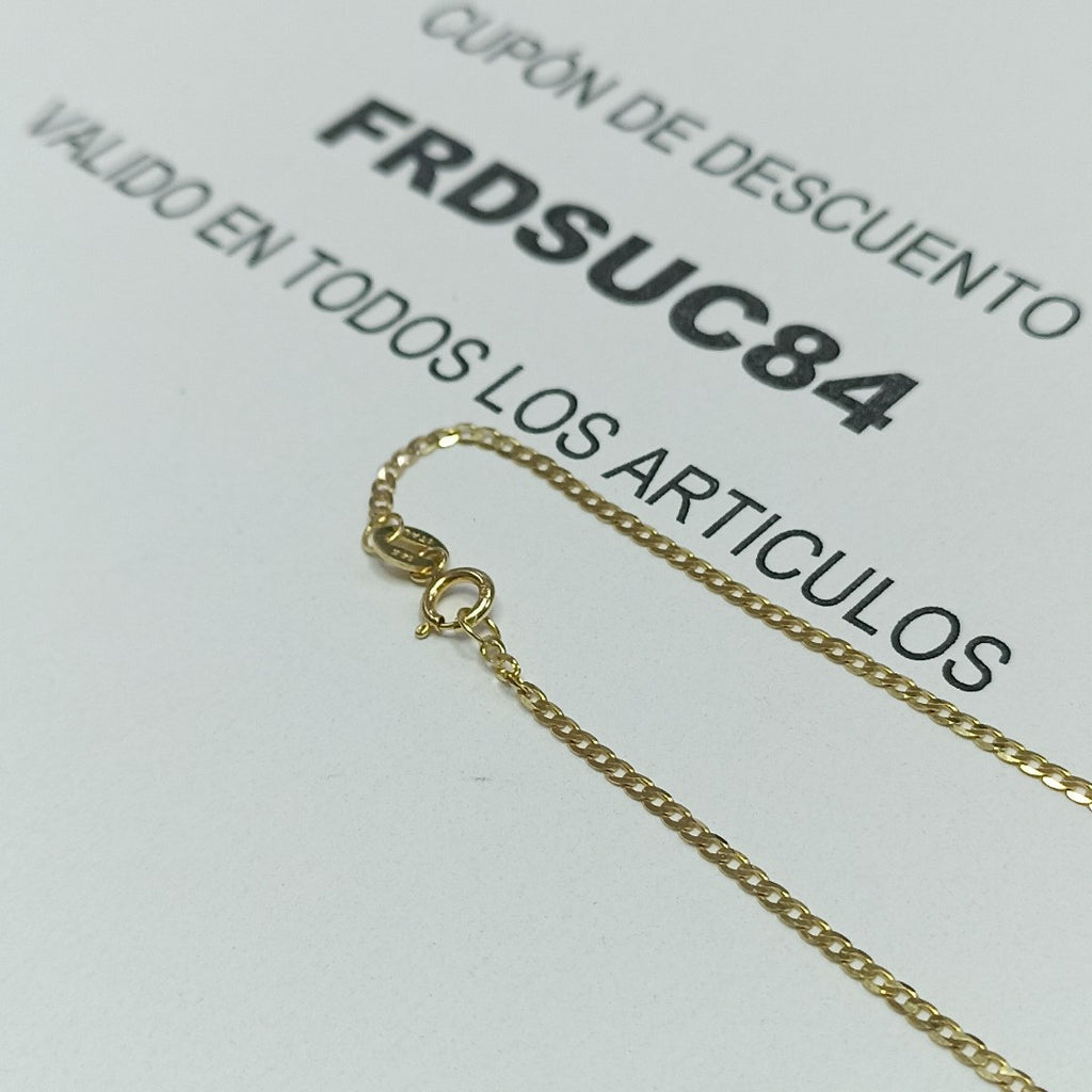 CADENAS BARBADA AMARILLA ORO 14K 1.9 (NUEVO)