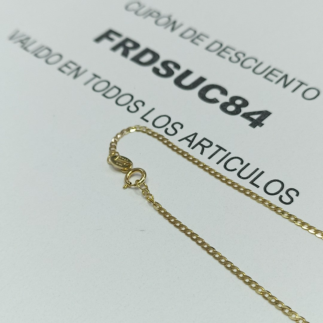CADENAS BARBADA AMARILLA ORO 14K 1.9 (NUEVO)