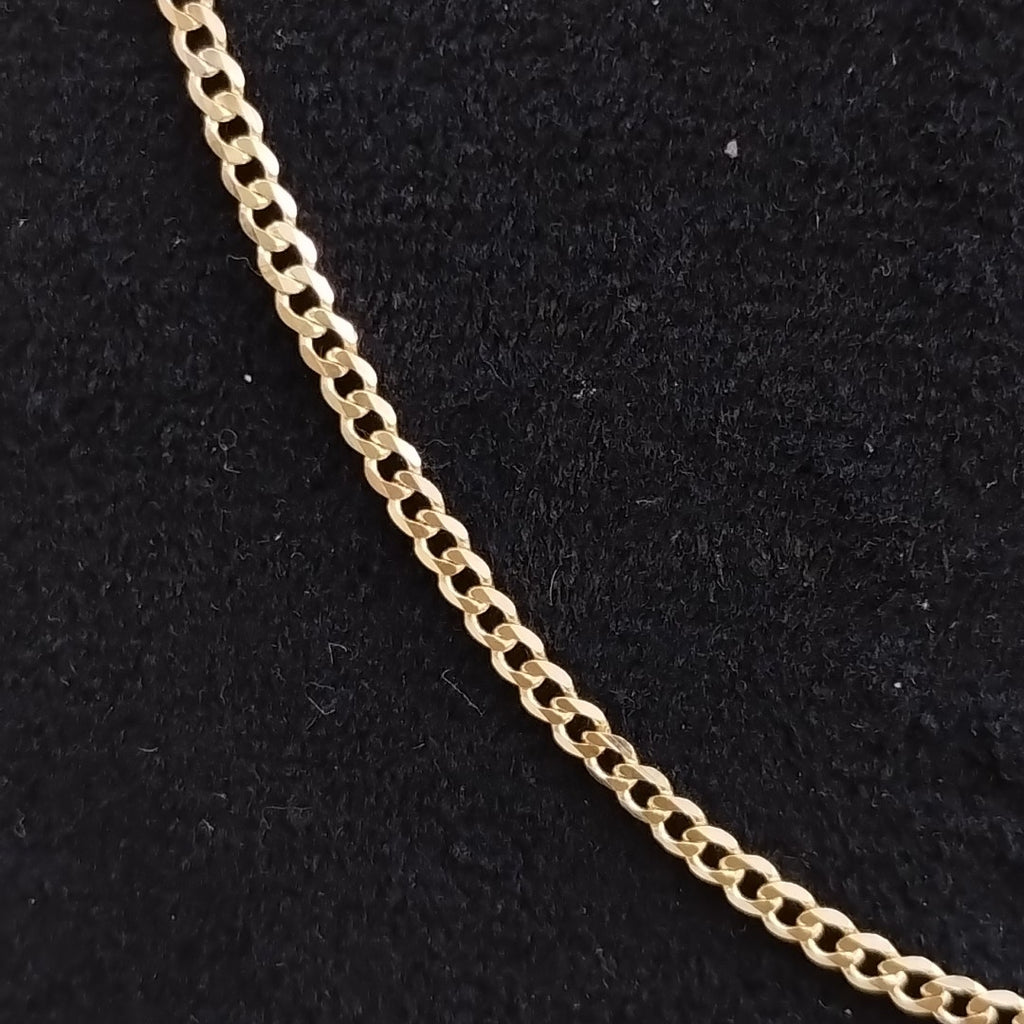 CADENA BARBADA 14K 60 CM 5.9 GR (NUEVO)