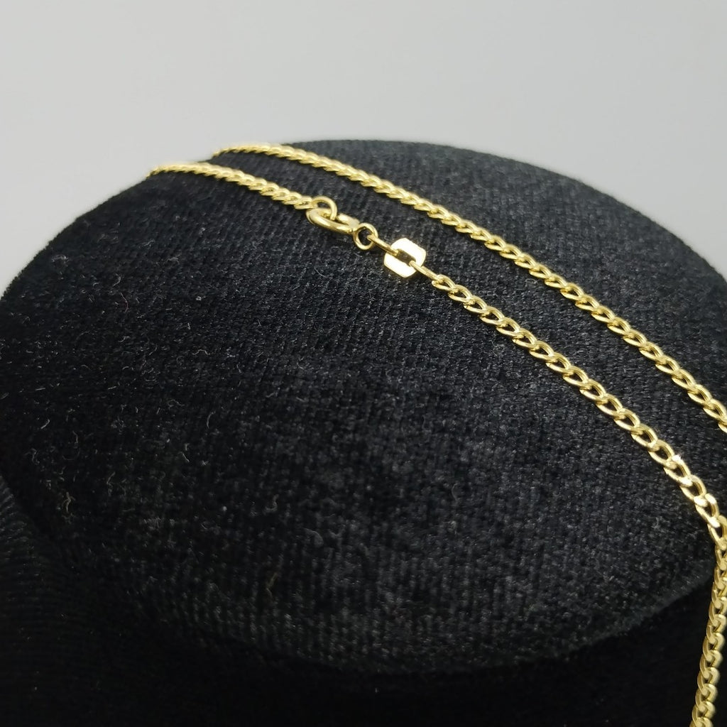 CADENAS BARBADA AMARILLA ORO 14K 2 (NUEVO)
