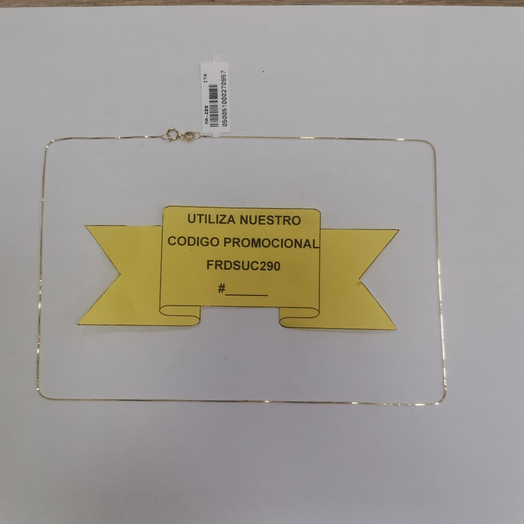 CADENAS ESPECIAL ORO 14K 1.1 (NUEVO)
