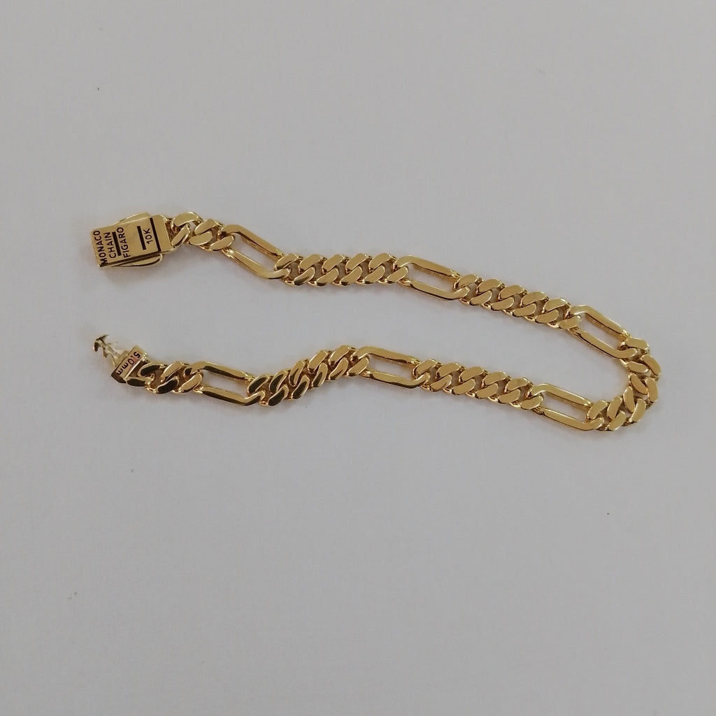 PULSERA MONACO ORO 10K 4.5 (NUEVO)