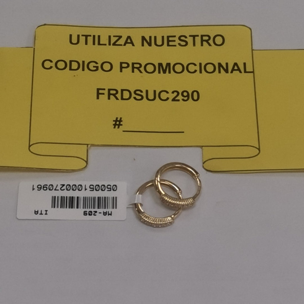 HUGGIES ORO 14K 1.3 (NUEVO)