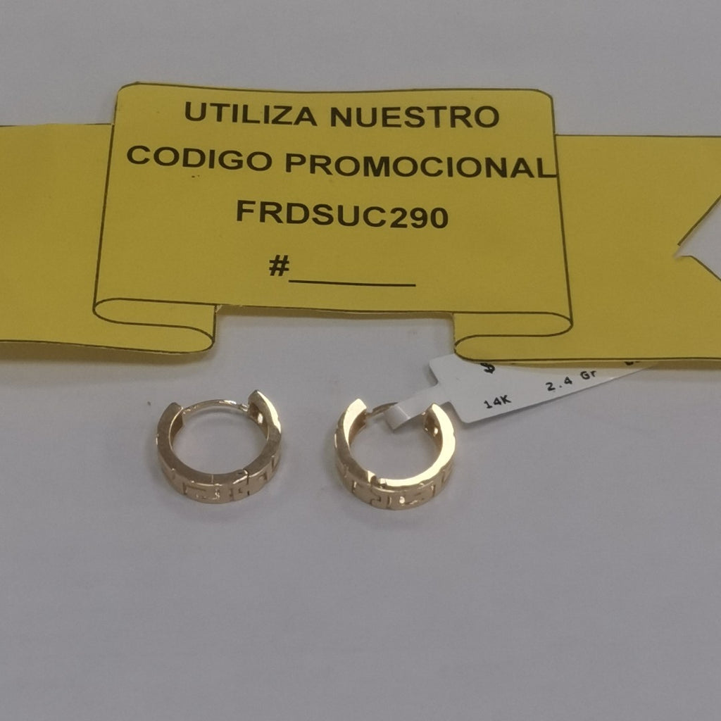 HUGGIES ORO 14K 2.4 (NUEVO)