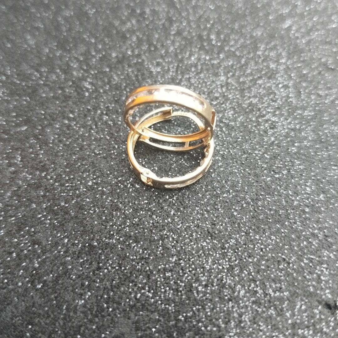 ARRACADAS PAR ORO 10 K 1,80 GRMS (SEMINUEVO)