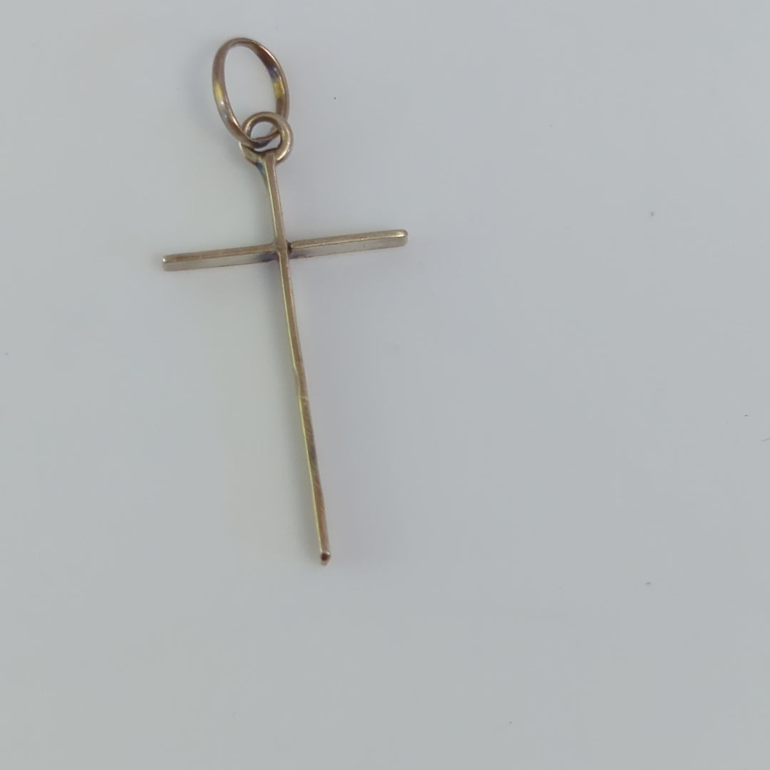 CRUZ, DIJE ORO 10 K 0.3 GRMS (SEMINUEVO)