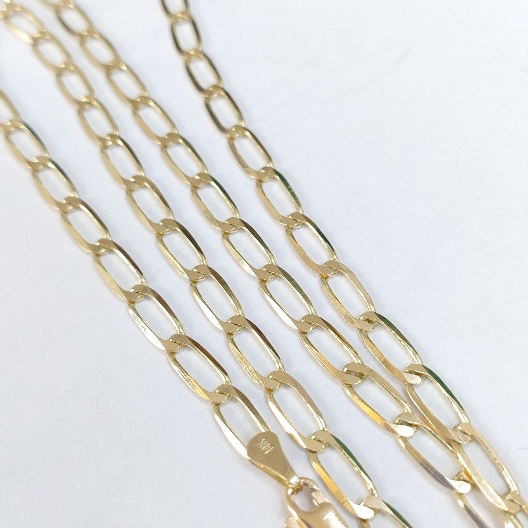 CADENA ESLABON 14K 60 CM 11.8 GR (NUEVO)